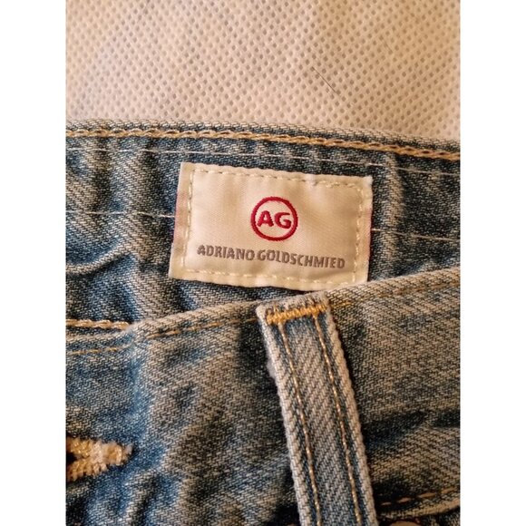 AG Jeans Adriano Goldschmied The Beau Slouchy Skinny Sz 28R - Picture 5 of 15